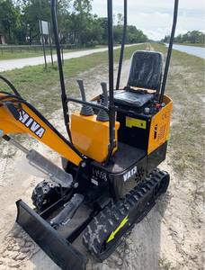 ใช้เครื่องยนต์ MIVA VA13 EPA CE ขนาด 1.2 ตัน 13.5 แรงม้า รถขุดขนาดเล็ก กระบอกไฮดรอลิก Eaton มอเตอร์ปั๊มเกียร์บ็อกซ์เกียร์ PLC - Product Image 5