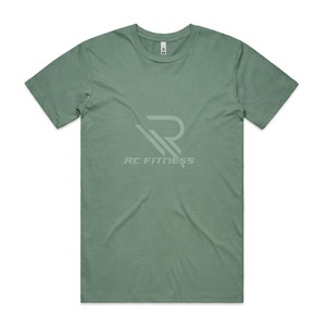 T-shirt homme en coton de haute qualité, 265 grammes, manches courtes, style smart casual, avec logo personnalisé. - Product Image 2