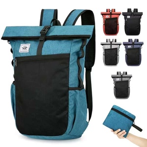 Weikani Softback <b>Backpack</b> <b>25L</b> Zipper Closure Unisex Hiking Foldable Fashion Style - Product Image 6
