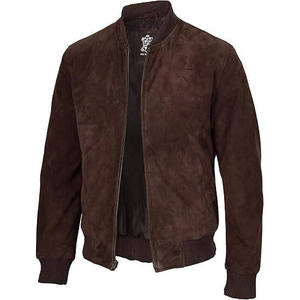 <b>Mens</b> Brown <b>Suede</b> <b>Jacket</b> - Product Image 1