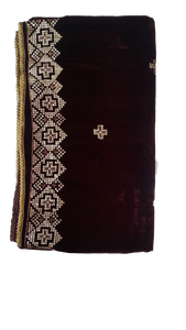 ผ้าคลุมไหล่กำมะหยี่ลายสีทึบของผู้หญิงสำหรับโอกาสพิเศษและกิจกรรมทางการ - Product Image 5