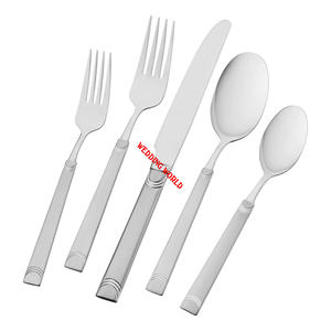 Cubiertos de metal de primera calidad hechos a mano cubiertos de diseño clásico elegante al por mayor nuevos cubiertos de metal - Product Image 2