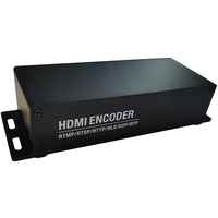 Codificador de vídeo H265 H.264 HD con entrada de audio para transmisión en vivo en Facebook Youtube compatible con protocolos RTMP y UDP