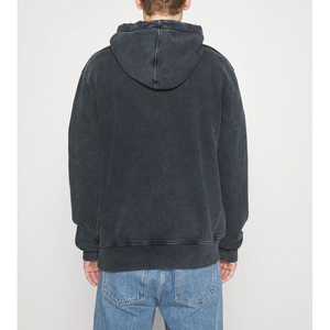 เสื้อฮู้ดดี้ผู้ชายทรงสลิมฟิตแบบสั่งทำพิเศษ ปี 2026 ลายปักดีไซเนอร์ ป้องกันการหดตัว พร้อมโลโก้ เสื้อผ้าพรีเมียม - Product Image 2