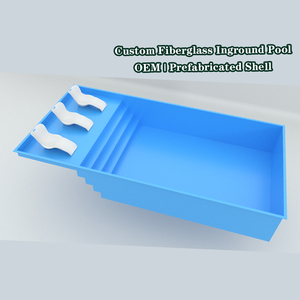 Nuevo diseño 40ft 20ft Contenedor Piscina sobre el suelo Envío al aire libre Piscina Spa Integrado 10m Venta personalizada - Product Image 5