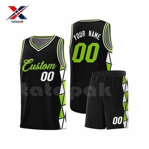 Tissu respirant 100% polyester de haute qualité nouveauté ensembles de vêtements d'équipe de basket-ball à séchage rapide pour un usage officiel - Product Image 1