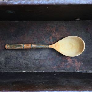 เครื่องใช้บนโต๊ะอาหารช้อนไม้อะคาเซียแข็งแข็งสำหรับทำอาหารทำจากไม้ธรรมชาติแกะสลักโลโก้ได้ตามต้องการ - Product Image 5