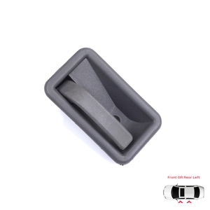 BDP1442-1 Front or Rear Left Interior <b>Door</b> <b>Handle</b> Opener Gray for 19 Phase 2 1992-2000 Clio MK1 1990-1999 7700813585 - Product Image 1