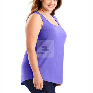 Camisetas transpirables sin mangas de algodón de alta calidad para mujer - Product Image 2