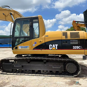Usado Escavadeiras Caterpillar 320C Original Baixo Preço Escavadeira Hidráulica 20Ton Equipamentos Pesados para Venda - Product Image 3