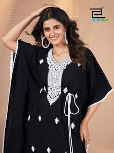 Elegant Rayon <b>Kurti</b> for Women Comfortable Soft Fabric Embossed Printing Perfect for Resort and Lounge Wear Maruti Fashion - Product Image 5