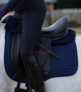 Manta de Silla de Montar Inglesa Acolchada Suave y Cómoda, de Algodón Premium, Duradera, Personalizada, para Montar a Caballo, Ajuste Personalizado - Product Image 3