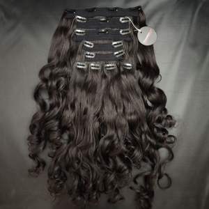 Venta al por mayor 2024 mejor calidad 100% virgen vietnamita extensiones Clip-In Wave Curl estilos cuerpo modelo crudo competitivo precio de exportación - Product Image 2