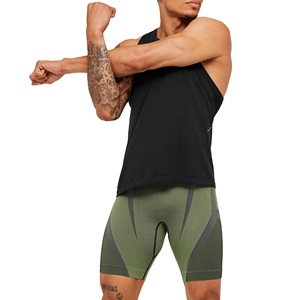 Shorts de compression athlétiques pour hommes de qualité supérieure, 230 GSM, polyester et élasthanne, pour la gym, l'entraînement, la course à pied, les sports, shorts ajustés, séchage rapide, performance - Product Image 3