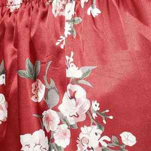 Conjunto de Pijama de Dos Piezas de Satén Hecho a Mano para Mujer con Logotipo Frontal Personalizable para Descansar y Dormir Cómodamente - Product Image 6