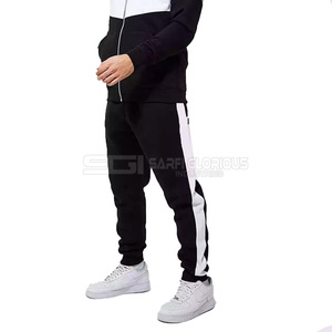 Warm Ups Track Suits Conjuntos de dos piezas Chándal de hombre Colección de invierno Jogging & Training Track Suite con logotipo personalizado Oem - Product Image 5