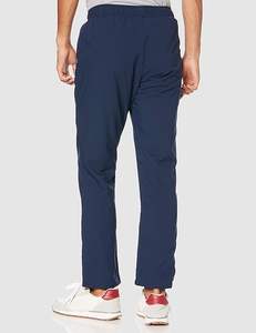 Pantalones informales holgados para hombre con logotipo bordado personalizado OEM, pantalones cortavientos impermeables de poliéster, pantalones ligeros de nailon lavado - Product Image 2