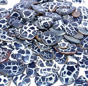 Belle pierre précieuse septarienne naturelle Cabochon pierre précieuse en gros Lot mélange forme et pierre précieuse naturelle fine pour la fabrication de bijoux - Product Image 3