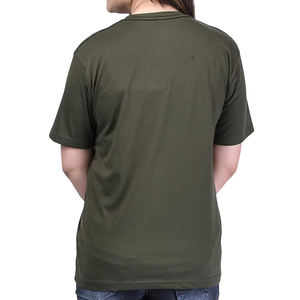 Camiseta de manga corta para mujer, camiseta de camuflaje verde, camiseta de manga corta con cuello redondo - Product Image 3