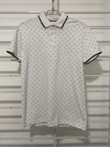 ผ้าถักแขนสั้นของผู้ชายสำหรับ100% โปโลผ้าฝ้ายระบายอากาศได้พิมพ์ลายสำหรับชุดลำลองฤดูร้อน - Product Image 2