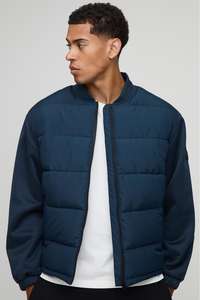 เสื้อโค้ทดางออกแบบใหม่มีซิปด้านหน้าสำหรับผู้ชายเสื้อแจ็คเก็ตขนเป็ดสำหรับใส่กลางแจ้งเสื้อผ้าผู้ชายแนวสตรีท - Product Image 4