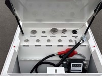 Réservoir de stockage de diesel à double paroi de 500 gallons, conteneur de carburant hors sol avec kit de pompe
