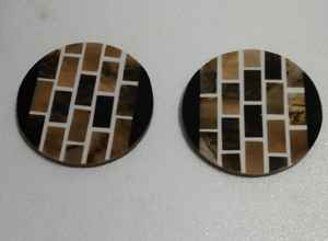 100% sous-verres en bois de haute qualité café tasse vierge tapis sous-verres personnalisés pour boisson sous-verre rond en bois d'Inde - Product Image 5