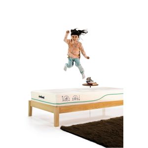 Letto per bambini ortopedico a doppia faccia-3-7 e 8-12 anni, letto per bambini, lettino per bambini