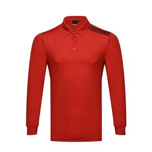 OEM ODM Chemise de golf à manches courtes pour homme 100% coton tricoté pour polo T-Shirts Chemise de golf respirante à séchage rapide avec motif solide polo de gym fit - Product Image 5