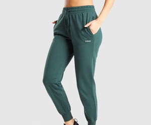 2025 alta calidad transpirable Mujer cordón cintura precio al por mayor bolsillos laterales comodidad Casual Cargo Pantalones - Product Image 1