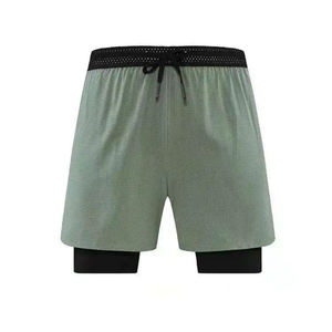 Light Weight Double Layer Multi Panel <b>Shorts</b> Casual Gym Wear <b>Men's</b> Summer Sport Polyester <b>Short</b> Streetwear Basketball <b>Shorts</b> - Product Image 1