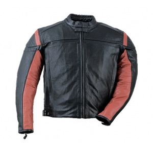 Veste de moto en cuir de vache avec manteau de motard d'hiver CE Armor avec position du logo avant - Product Image 4