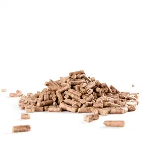 Pellet di legno di vendita caldo dimensioni 6mm 8mm esportazione in tutto il mondo biomassa di pellet di legno