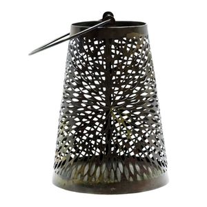 Portavelas Huracán Personalizado, Farol de Metal y Vidrio Hecho a Mano, Nuevas Ideas, Portavelas Decorativo, Decoración del Hogar, Venta al por Mayor - Product Image 1