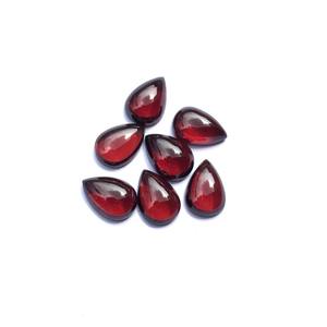 Calibré 3x5mm Naturel Rouge Grenat Pierre Poire Lisse Cabochon Pierre Précieuse Lâche pour la Fabrication de Bijoux Par Vivaaz Gems IGI Certifié - Product Image 2