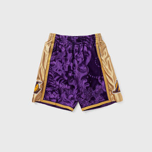 Shorts de jogging pour homme style urbain, 100% coton uni, avec cordon de serrage, service OEM, teinture unie, tissage peigné, livraison rapide - Product Image 1