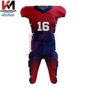 Nouveau design de maillots de football américain personnalisés pour hommes femmes prix vêtements de sport d'équipe personnalisés tissu respirant - Product Image 2