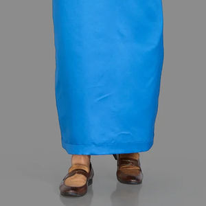 Traditional Men Muslim Winter Solid Plus Size High Quality Thobes Jubbah <b>Kaftan</b> Islamic Cotton Stand Collar Long Sleeve for Men - Product Image 4