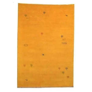 พรมกาเบห์อินเดียทอมือแบบพิเศษ ขนาด 9'8 x 6'7 - Product Image 1