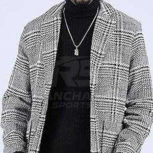 <b>Men</b> <b>Long</b> Peacoat Stylish Winter Coat Outdoor Formal <b>Men</b> <b>Long</b> Hooded Coat Winter Coat Warm Outerwear - Product Image 5