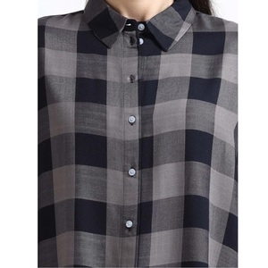Camisa Casual de Algodón 100% de Alta Calidad para Mujer, con Estampado Personalizado, Bordado, Logotipo OEM, Tejido de Punto Largo, Ajustada, para Verano - Product Image 5