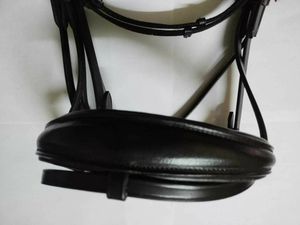 Brida de Doma de Lujo Asequible con Diadema de Cristal Transparente y Acolchado Suave para Caballos, Disponible para Exportación... - Product Image 6