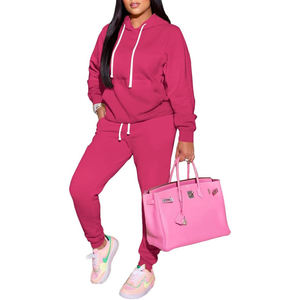 ชุดวอร์มแบบสวมหัวรุ่นสั้นของผู้หญิงชุดวอร์มแบบสวมหัวพิมพ์โลโก้ได้ตามต้องการ - Product Image 1