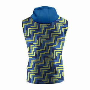 <b>Men's</b> Custom High Street Style Summer Sport <b>Shorts</b> <b>Set</b> Breathable Plus Size Sleeveless <b>Hoodie</b> <b>and</b> <b>Short</b> Outfits - Product Image 2