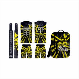 Uniformes de Hockey sobre Hielo 7V7 Personalizados, Material Transpirable de Secado Rápido, Manga Corta, Pantalones Cortos con Estampado Frontal, Ropa de Flag Football - Product Image 6