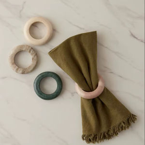 Designer <b>Resin</b> Napkin <b>Rings</b> Set Handmade Decorative Piece Premium Durable Eco-Friendly Classic Design Party Perfect Gift Idea - Product Image 1