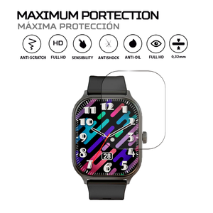 ฟิล์มกันรอยหน้าจอ ANTISHOCK สำหรับเอสเซนเชียล ฟิต แม็กซ์ สมาร์ทวอทช์ ฝาครอบป้องกันระดับพรีเมียม - Product Image 2