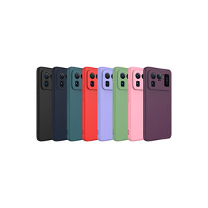 Étui en silicone doux au toucher de qualité supérieure pour Xiaomi Mi 11 Ultra Redmi 10C NXXA Mara, coque arrière protectrice avec fonction anti-traces de doigts - Product Image 3