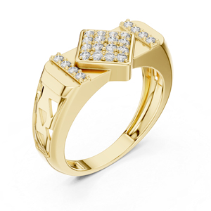 Anillo Clásico Solitario de Oro Rosa de 14K con Diamante Cultivado en Laboratorio de 0.35 Ct para Mujer |   Certificado por IGI |   Ropa de Fiesta |   Diamante Cultivado Nuevo - Product Image 5