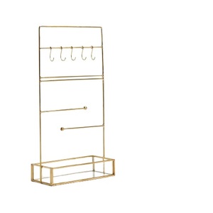 Support de bijoux en métal de luxe porte-bijoux de créateur fait main de qualité supérieure vaisselle la plus vendue nouveau support de bijoux en métal - Product Image 6